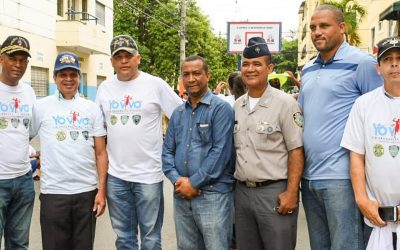 Policía celebra con gran éxito actividad deportiva-recreativa “Yo Vivo Sin Drogas, Tú Decides”.