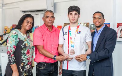 Miderec rindió homenaje  a judoca Antonio Tornal