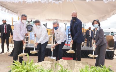 Presidente Abinader encabeza el inicio de construcción de una academia propia de los Marlins de Miami