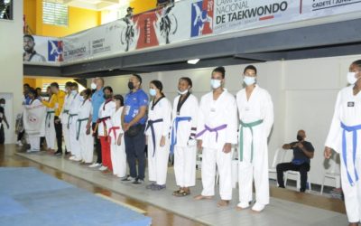 Inauguran el campeonato nacional de taekwondo con cerca de 400 atletas