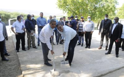 Camacho da inicio a construcción Centro Deportivo Comunitario en Mella, provincia Independencia