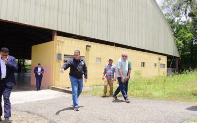 Gobierno inicia la reconstrucción del  polideportivo de Loma de Cabrera, Dajabón 
