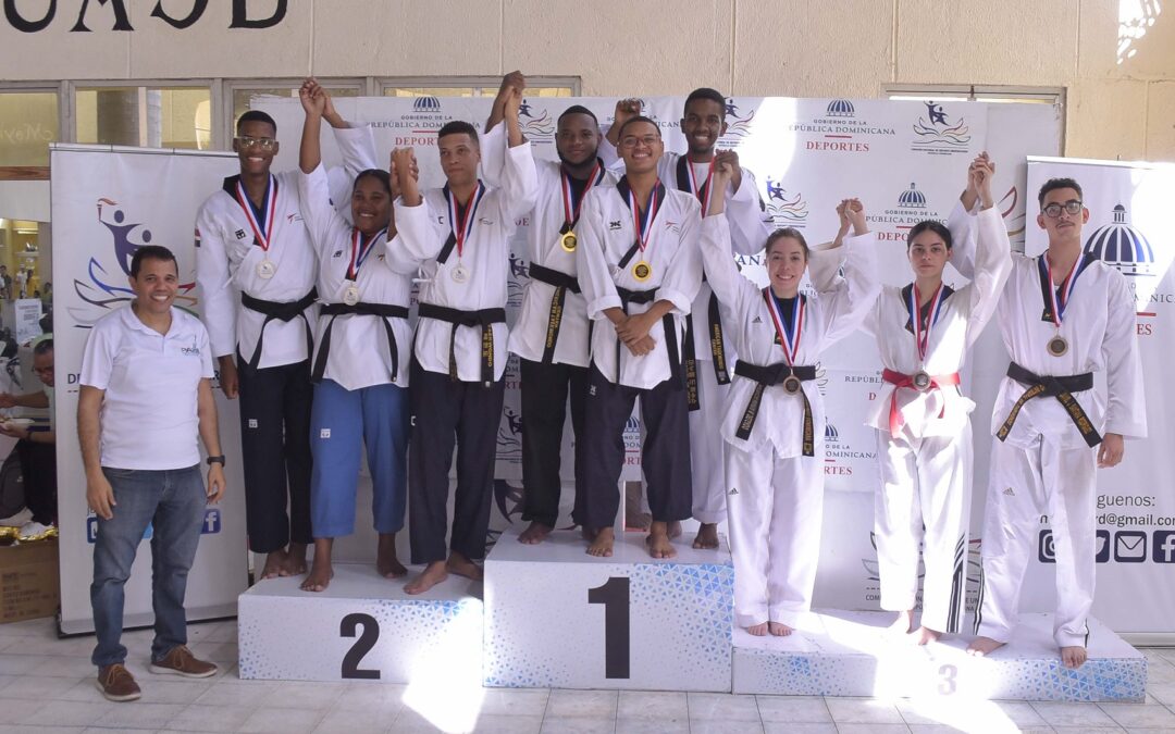 UASD es campeón de taekwondo  Juegos Deportivos Universitarios
