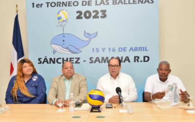 Anuncian el primer torneo de voleibol Las Ballenas 2023 en Sánchez, Samaná