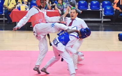 Taekwondo RD gana oro y 4 bronces en Juegos Escolares Venezuela 2023