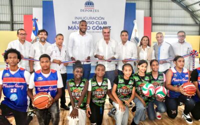 Presidente Abinader entrega multiuso en San Francisco de Macorís con inversión de 75 millones