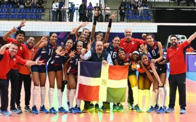 Equipo voleibol femenino, bronce en Panam Junior Asunción