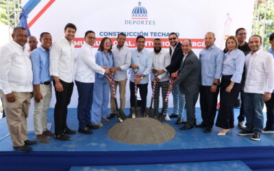 Ministro Kelvin Cruz da primer palazo para construcción de techado Multiuso en el sector de Honduras, DN