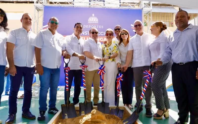 Ministros Kelvin Cruz y Paliza dan inicio a la construcción del Club Miramar en Puerto Plata