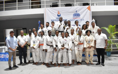 O&M conquista 5 medallas de oro en judo en Juegos Deportivos Universitarios