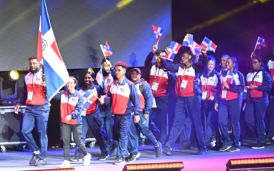 Delegación RD desfiló con clase en apertura Juegos Bolivarianos