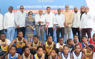Miderec invertirá RD$ 317 millones en construcción de techados en clubes deportivos del Distrito Nacional