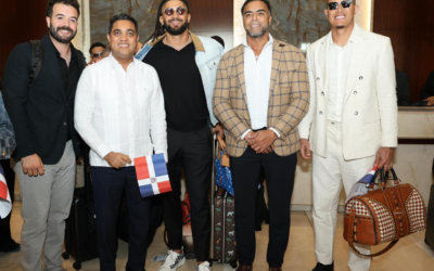 Ministro Kelvin Cruz recibe al equipo del Clásico Mundial de Béisbol