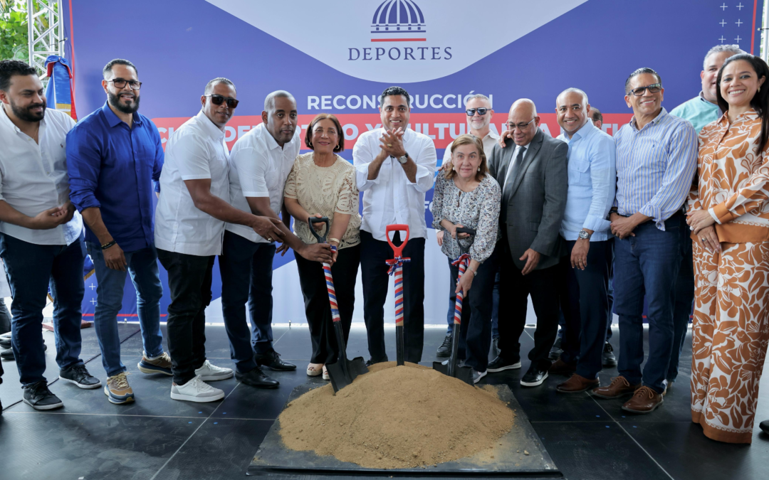 Ministro Kelvin Cruz inicia reconstrucción del Club La Matica con inversión de RD$32.8 millones