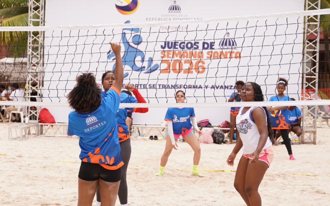 Ministro Kelvin Cruz inaugura Juegos de Semana Santa 2026 en 18 provincias