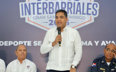 Ministro Cruz anuncia Juegos Interbarriales de Baloncesto en el Gran Santo Domingo