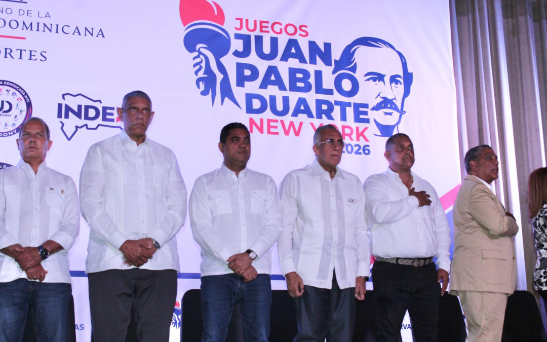 Kelvin Cruz inaugura los Juegos Juan Pablo Duarte 2026 en Nueva York