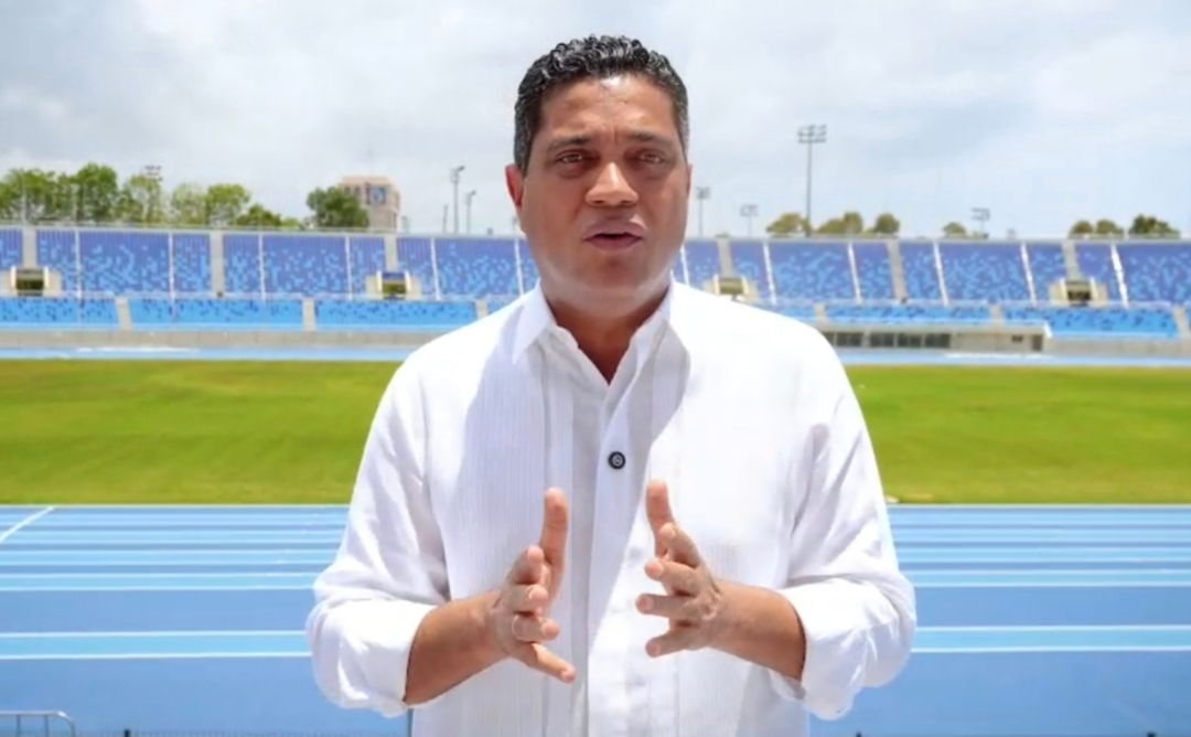 Ministro Kelvin Cruz aclara acceso al Estadio Olímpico Félix Sánchez para atletas de alto rendimiento